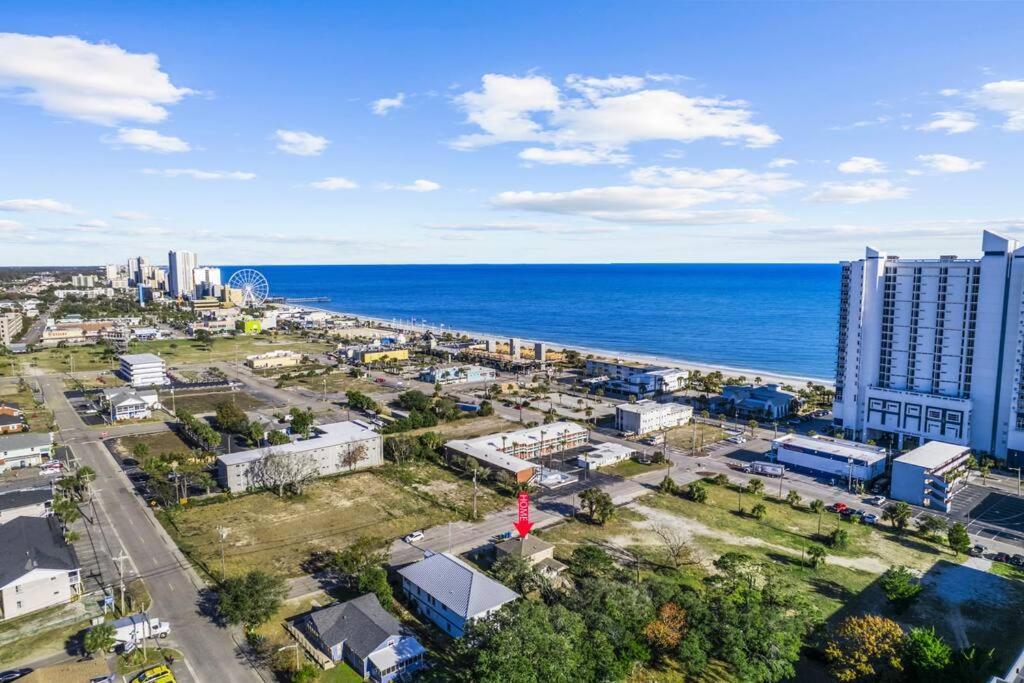 Dazzling Centrally Located Ocean View W 2 Kings, Huge Private Yard, 2 Decks, Firepit, Bbq Myrtle Beach Eksteriør bilde