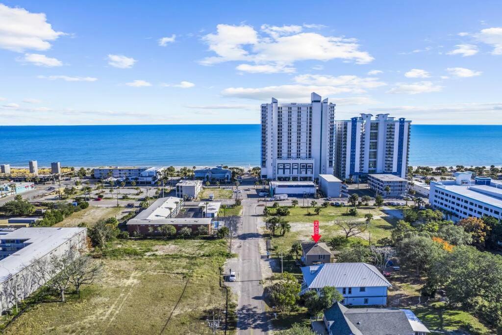 Dazzling Centrally Located Ocean View W 2 Kings, Huge Private Yard, 2 Decks, Firepit, Bbq Myrtle Beach Eksteriør bilde