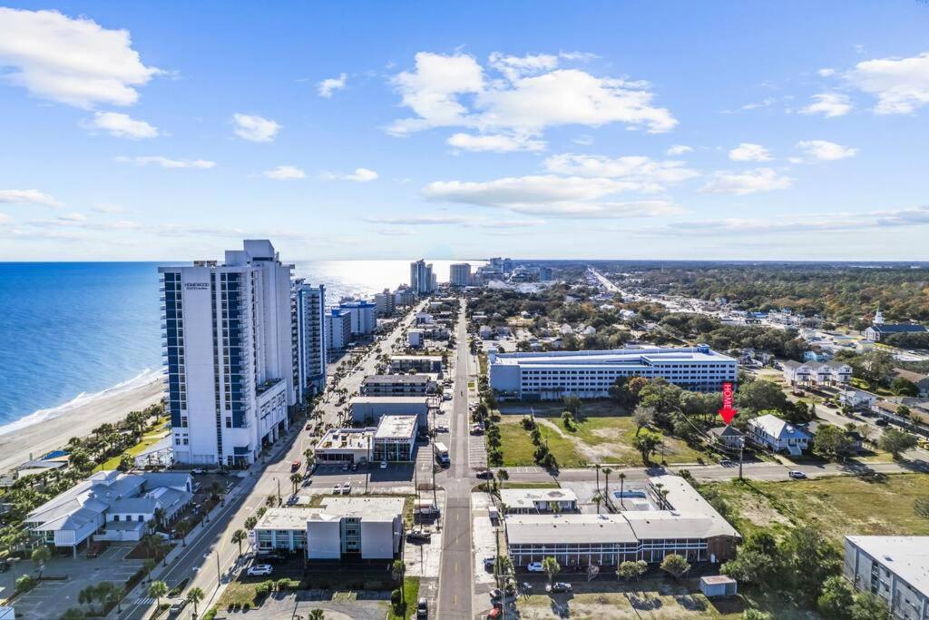Dazzling Centrally Located Ocean View W 2 Kings, Huge Private Yard, 2 Decks, Firepit, Bbq Myrtle Beach Eksteriør bilde