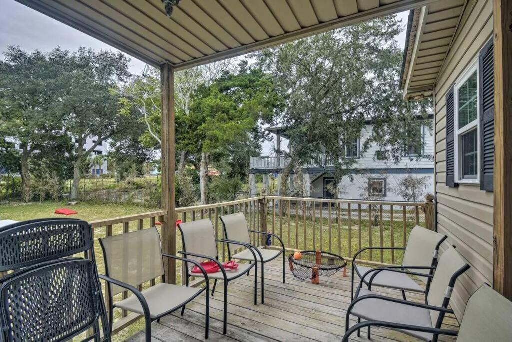 Dazzling Centrally Located Ocean View W 2 Kings, Huge Private Yard, 2 Decks, Firepit, Bbq Myrtle Beach Eksteriør bilde