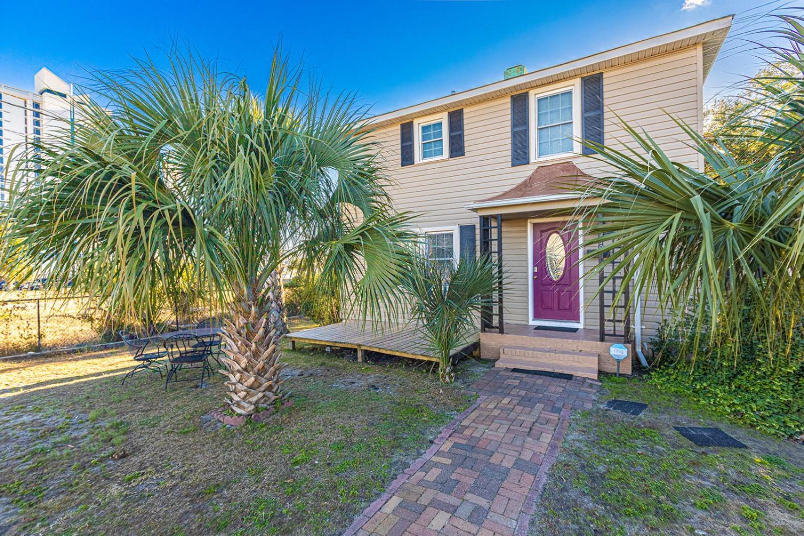 Dazzling Centrally Located Ocean View W 2 Kings, Huge Private Yard, 2 Decks, Firepit, Bbq Myrtle Beach Eksteriør bilde